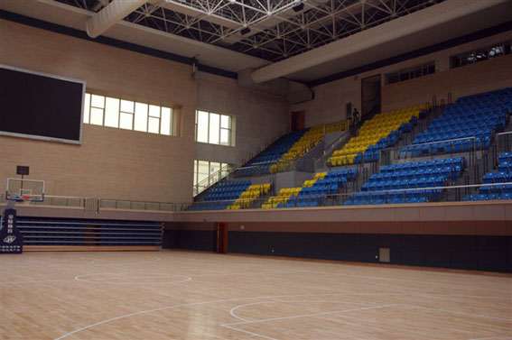 體育館吸音板工程 體育館吸音案例 四川成都軍區(qū)體育館(圖1)