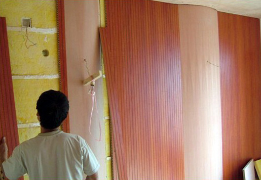 槽木吸音板安裝方法(圖1) 槽木吸音板安裝方法(圖1)