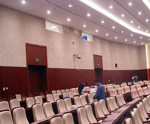 木絲吸音板安裝效果圖 木絲吸音板安裝方法(圖1)