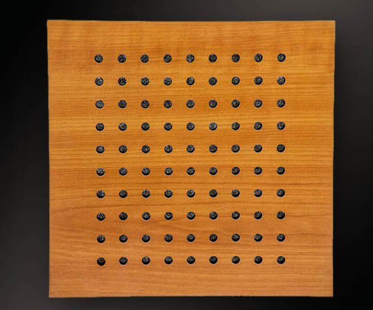 穿孔木吸音板,木質(zhì)穿孔吸音板 穿孔木吸音板(圖1)