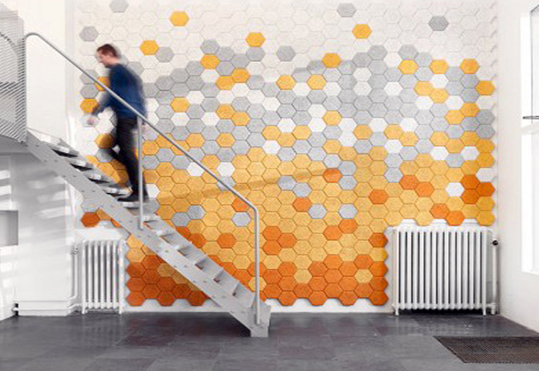 木絲吸音板安裝效果 木絲吸音板施工安裝(圖2)