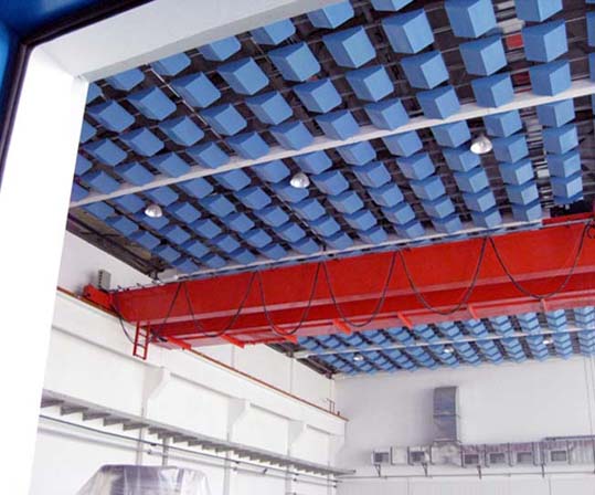 空間吸音體安裝效果圖 空間吸音體(圖2)