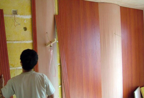 吸音板的安裝,吸音板安裝施工 吸音板的安裝(圖1)