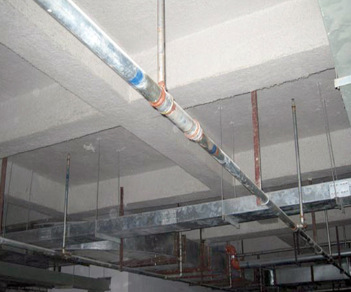 無(wú)機(jī)纖維噴涂施工,無(wú)機(jī)纖維噴涂施工方法 無(wú)機(jī)纖維噴涂施工(圖2)