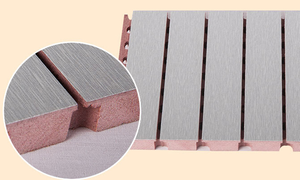 槽孔吸音板,木質(zhì)槽孔吸音板 槽孔吸音板(圖2)