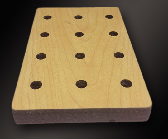 陶鋁穿孔吸音板,陶鋁吸音板 陶鋁穿孔吸音板(圖1)