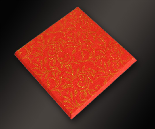 印花聚酯纖維吸音板 印花聚酯纖維吸音板(圖1)