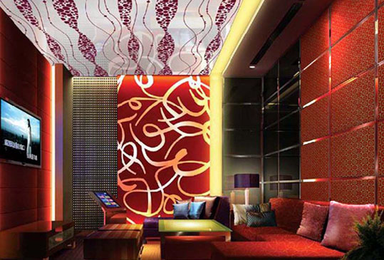 浮雕燙金聚酯纖維吸音板,聚酯纖維吸音板 浮雕燙金聚酯纖維吸音板(圖3)