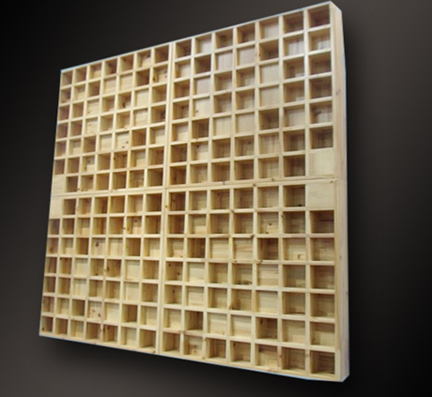 二維擴(kuò)散體,吸音擴(kuò)散體 二維擴(kuò)散體(圖1)