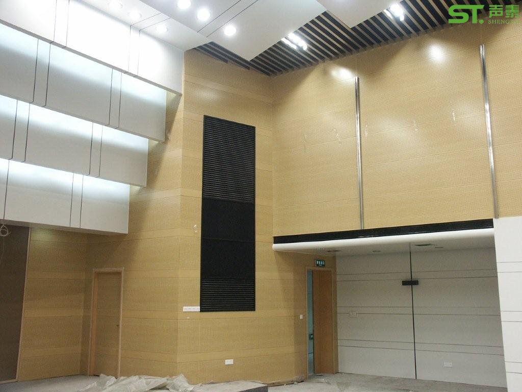 墻面吸音板裝飾效果圖(圖1) 墻面吸音板裝飾效果圖(圖1)