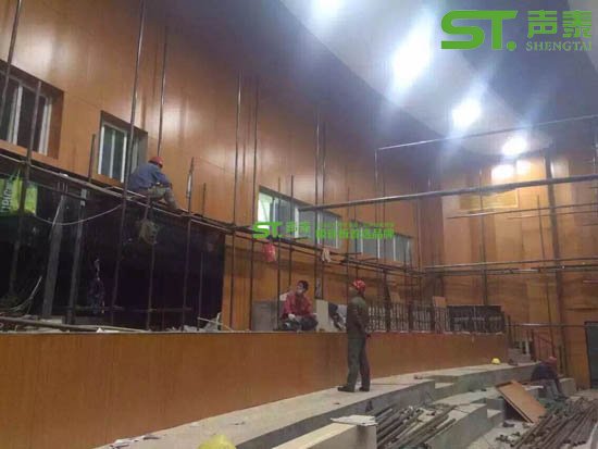 為何孔木吸音板背面也要貼三胺紙(圖3) 為何孔木吸音板背面也要貼三胺紙(圖3)