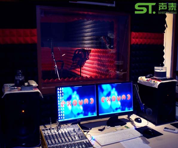 錄音棚軟包吸音板裝修效果圖(圖1) 錄音棚軟包吸音板裝修效果圖(圖1)