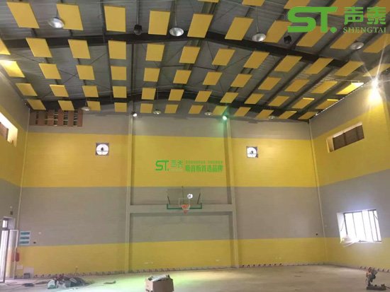 籃球館空間吸聲體圖片(圖2) 籃球館空間吸聲體圖片(圖2)