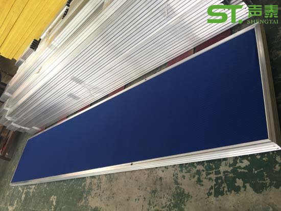 空間吸聲體安裝施工方案(圖4) 空間吸聲體安裝施工方案(圖4)