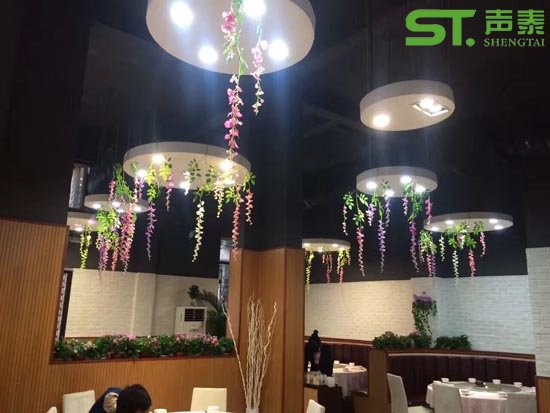 餐廳吸音板裝飾效果圖,吸音裝飾兩不誤(圖3) 餐廳吸音板裝飾效果圖,吸音裝飾兩不誤(圖3)