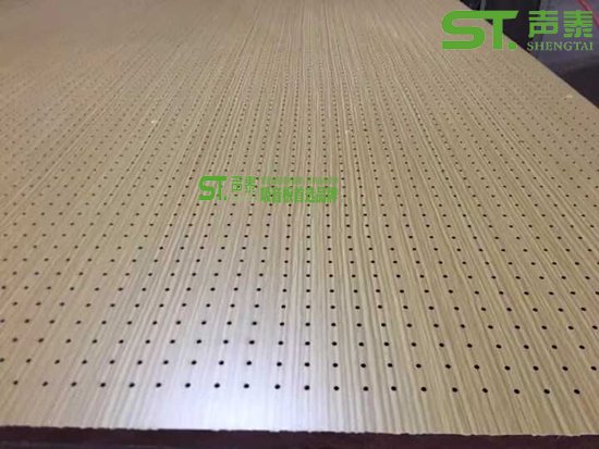 實木皮-大小孔吸音板(圖1) 實木皮-大小孔吸音板(圖1)