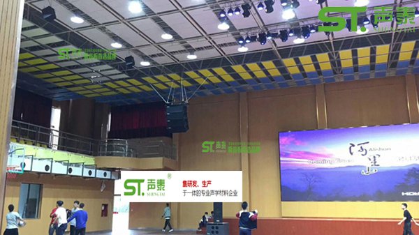 太原體育館槽木吸音板案例(圖3) 太原體育館槽木吸音板案例(圖3)