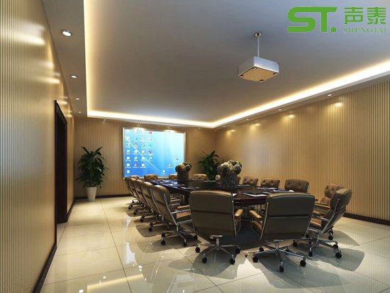 會(huì)議室槽木吸音板(圖2) 會(huì)議室槽木吸音板(圖2)