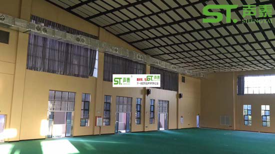 文體中心天花懸掛空間吸聲體(圖4) 文體中心天花懸掛空間吸聲體(圖4)