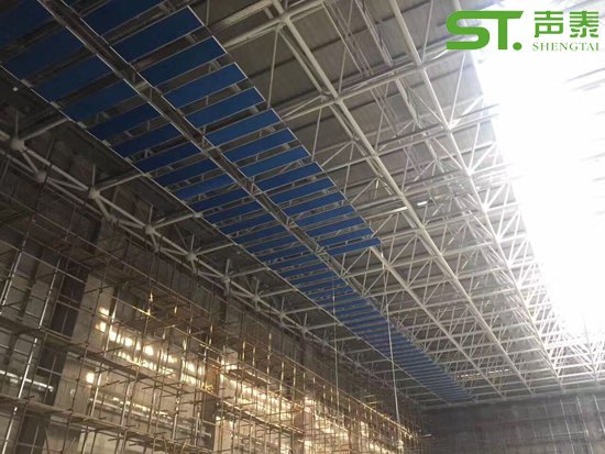 奧體中心天花空間吸聲體(圖4) 奧體中心天花空間吸聲體(圖4)