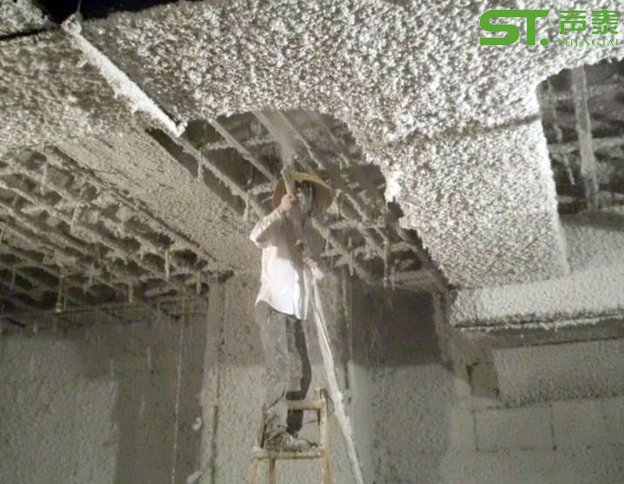 機(jī)房無機(jī)纖維保溫吸音噴涂(圖3) 機(jī)房無機(jī)纖維保溫吸音噴涂(圖3)