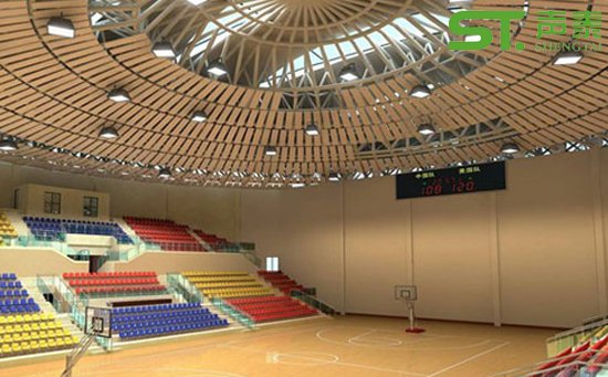 體育館懸吊空間吸聲體(圖7) 體育館懸吊空間吸聲體(圖7)